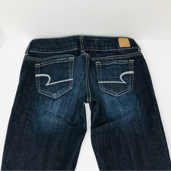 American Eagle denim jeans women’s 4 regular lot of 2 pair - Picture 2 of 9